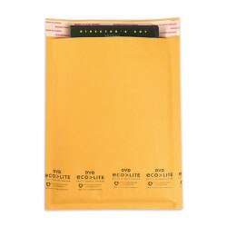 Bubble Mailer for one DVD Case. Rec